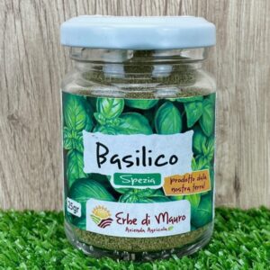 Basilico essiccato, spezia 25gr