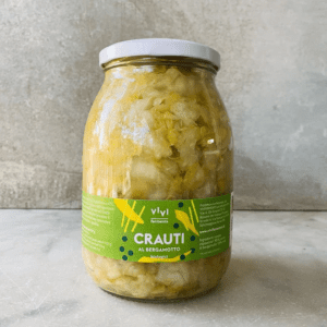 CRAUTI AL BERGAMOTTO biologici (vaso da 1 kg)