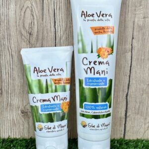 Crema Mani all'Aloe Vera, burro di Karité e Calendula 50/100 ml