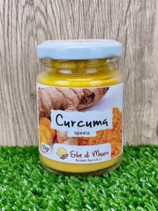 Curcuma, radice in polvere