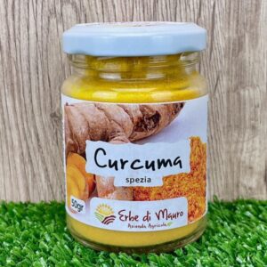 Curcuma, radice in polvere