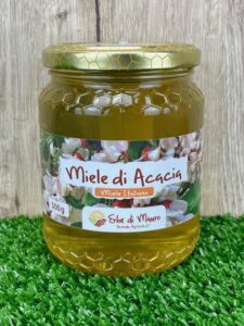 Miele di Acacia grezzo italiano, non pastorizzato 500g