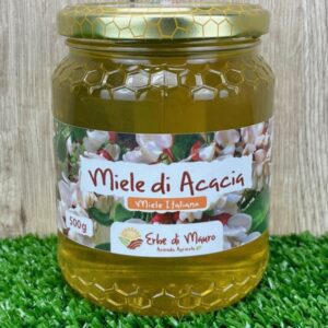 Miele di Acacia grezzo italiano, non pastorizzato 500g