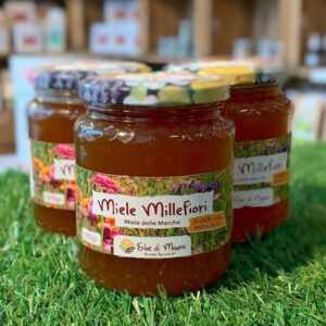 Miele millefiori grezzo italiano, non pastorizzato 500g