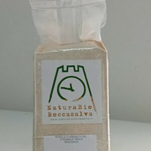 Farina biologica di semola di grano duro Integrale Timilia