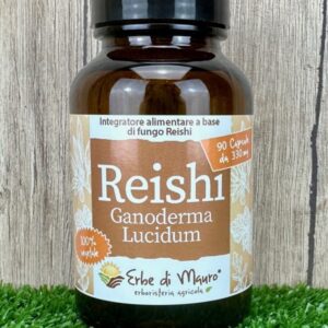 Reishi Ganoderma lucidum integratore alimentare in capsule