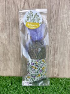 Sacchetto di fiori e foglie di Artemisia annua, profumatore bucato e ambiente
