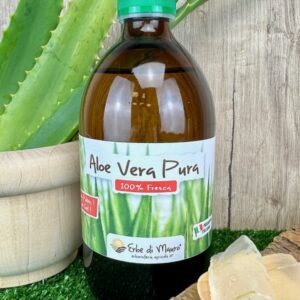Aloe Vera Pura, polpa estratto a freddo, 500ml