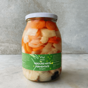 VERDURE MISTE FERMENTATE biologiche (vaso da 1 kg)