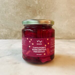 CAVOLFIORI E BARBABIETOLE FERMENTATI biologici