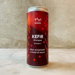 KEFIR AL KARKADÈ E FRUTTI DI BOSCO biologico
