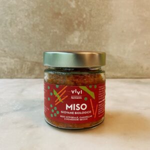 MISO GIOVANE BIOLOGICO. RISO INTEGRALE, CANNELLINI E POMODORI SECCHI