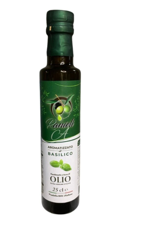 Olio Aromatizzato al Basilico