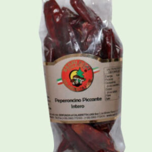 Peperoncino intero essiccato