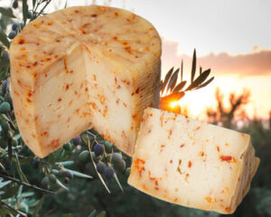 Pecorino piccante di Rosarno con pepe interno