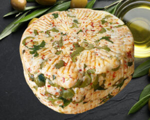 Formaggio misto con olive