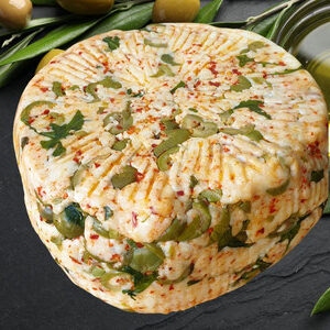 Formaggio misto con olive